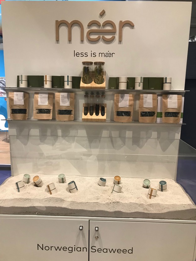 Stand at the seafood fair in Brussels with Maer products